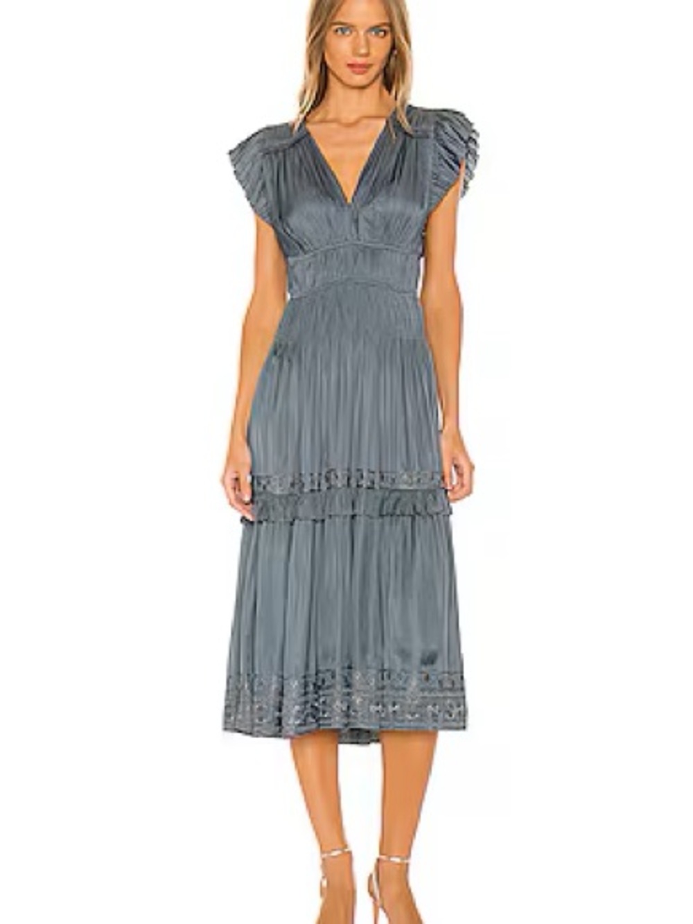 Ulla Johnson Claudia Dress in Slate Size 8